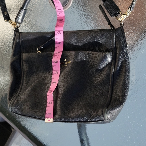 Kate Spade/ Cobble Hill Little Curtis Black Leather Purse - Picture 15 of 17